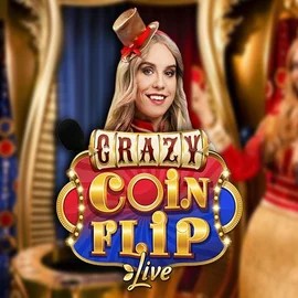 Crazy Coin Flip casino game by Evolution – featured logo at BetSixty Casino