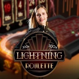 Lightning Roulette by Evolution, showcased at bbetsixty.nl – game logo