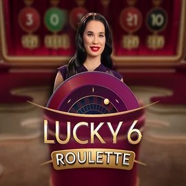 Lucky 6 Roulette game by Pragmatic Play – logo hosted on BetSixty Casino