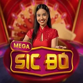 Official Live Casino logo: Mega Sic Bo by Pragmatic Play at BetSixty Casino