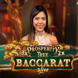 Prosperity Tree Baccarat logo by Evolution at BetSixty Casino