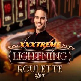 XXXtreme Lightning Roulette online game logo by Evolution on bbetsixty.nl